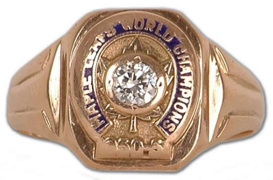 1951 Stanley Cup Ring