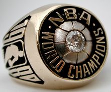 1980 Lakers NBA Championship Ring
