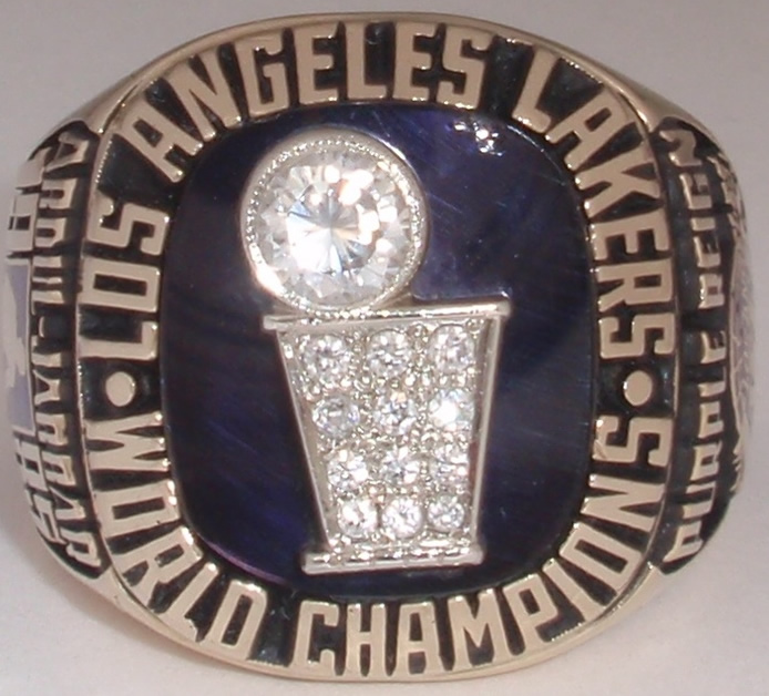 Lakers 1985 NBA Championship Ring