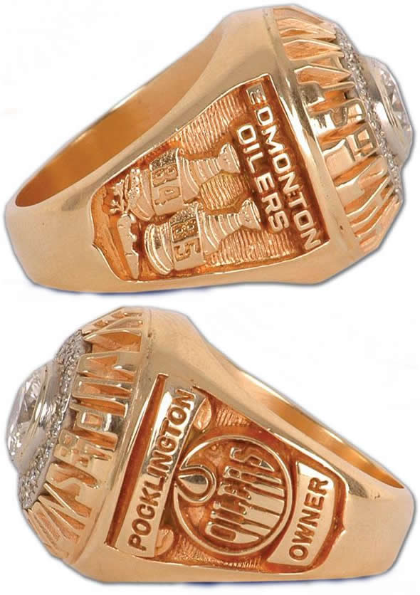 1985 Oilers Stanley Cup Ring