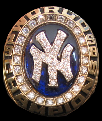 1998 World Series Ring