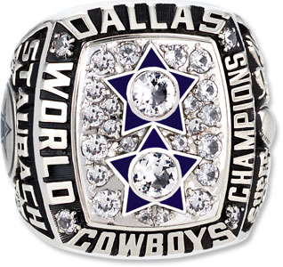 Super Bowl XII ring