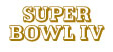 Super Bowl iv LOGO