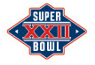 Super Bowl xxii LOGO