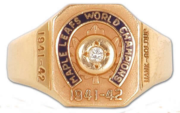 Maple Leafs 1942 Stanley Cup Ring