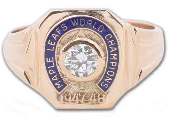 Maple Leafs 1948 Stanley Cup Ring