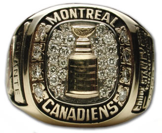 Canadiens 1956 Stanley Cup Ring