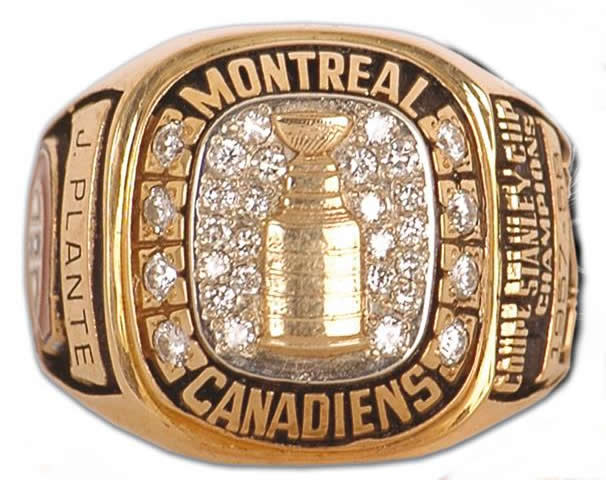 Canadiens 1958 Stanley Cup Ring