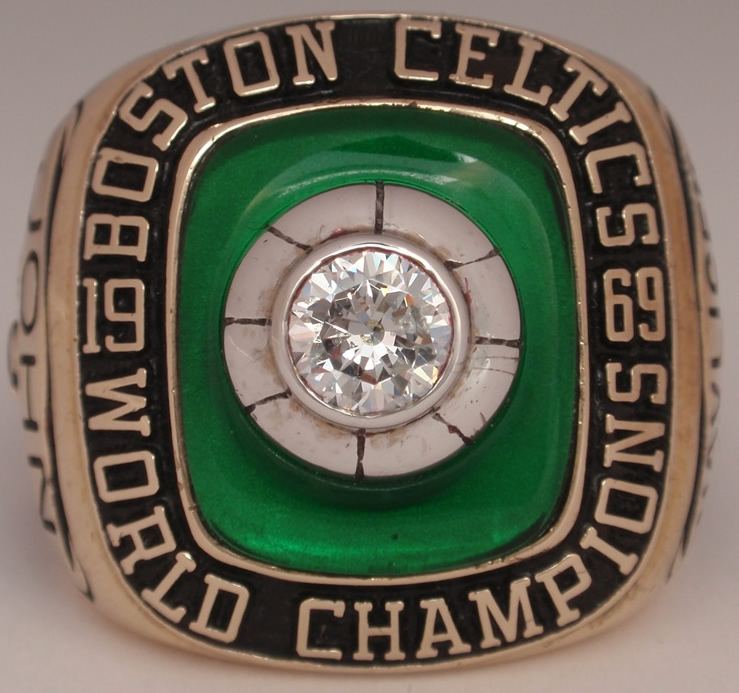 Celtics 1969 NBA Championship Ring