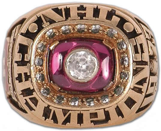 Canadiens 1973 Stanley Cup Ring