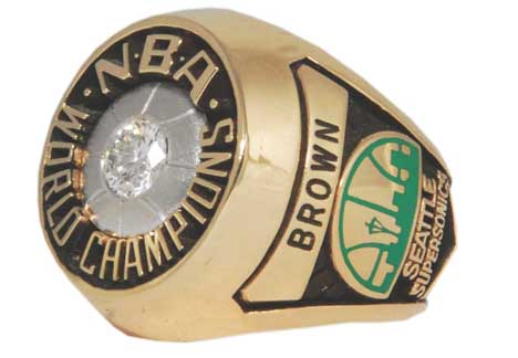Supersonics 1979 NBA Championship Ring