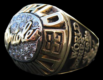 Orioles 1983 World Series Ring