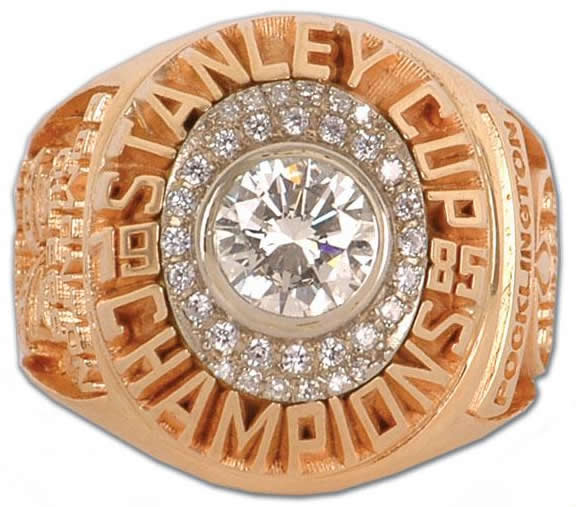 Oilers 1985 Stanley Cup Ring