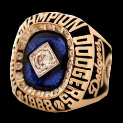 Dodgers 1988 World Series Ring