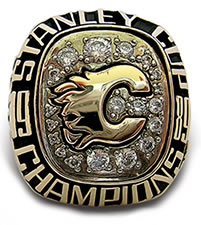 Flames 1989 Stanley Cup Ring