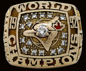 Blue Jays 1992 World Series Ring