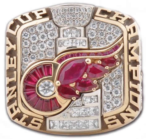 Red Wings 2002 Stanley Cup Ring