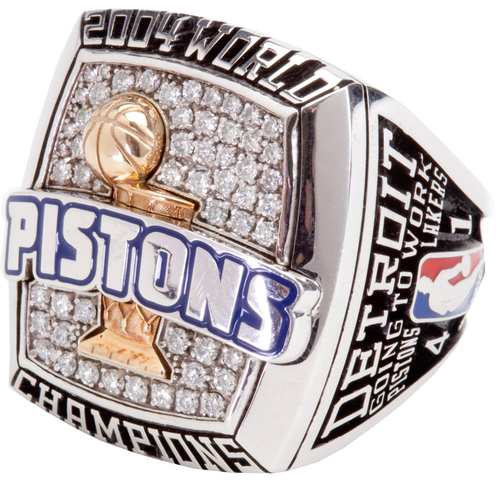 2004 Detroit Pistons Ring