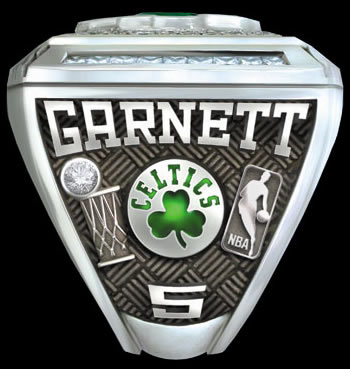 2008 Boston Celtics Ring